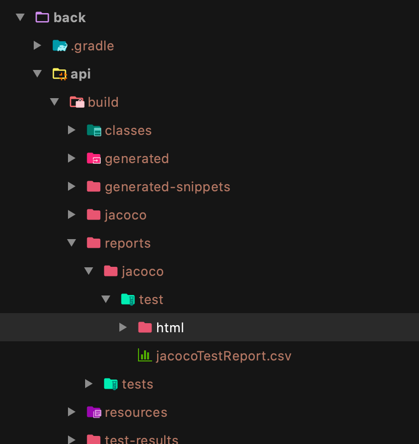 api report path